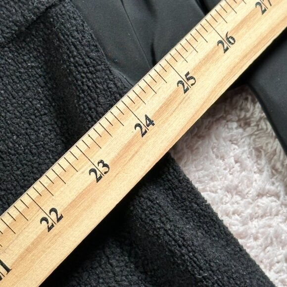 Alo Yoga Sweater Black Mixed Media Oversized Pullover Womens Medium Comfy Lounge - Picture 10 of 11